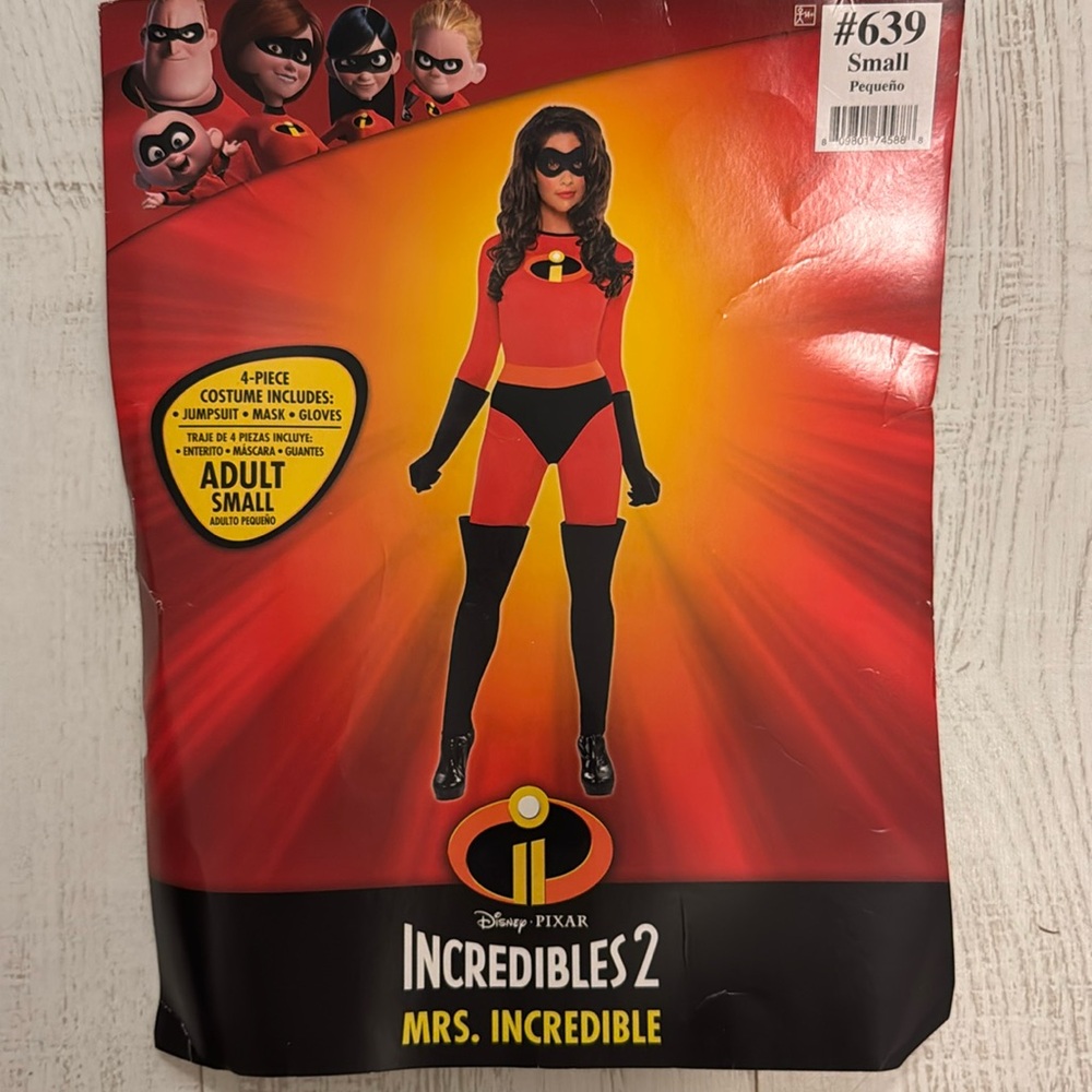 Mrs Incredibles costume size small
